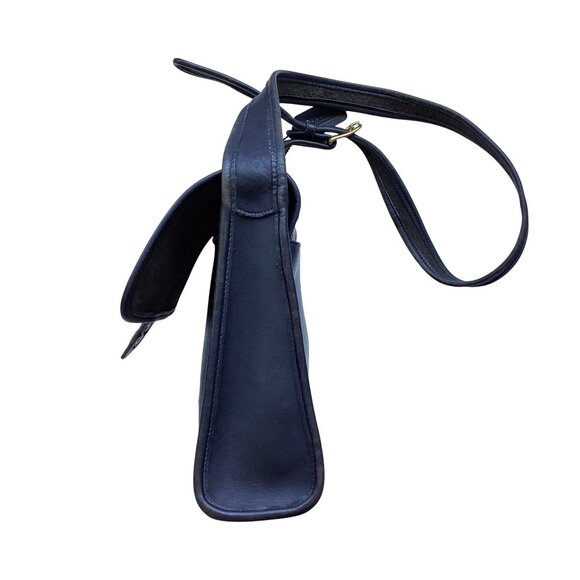 Rare Vintage Coach 9038 Shelburne Flap Navy E8C-9038 - Picture 7 of 9